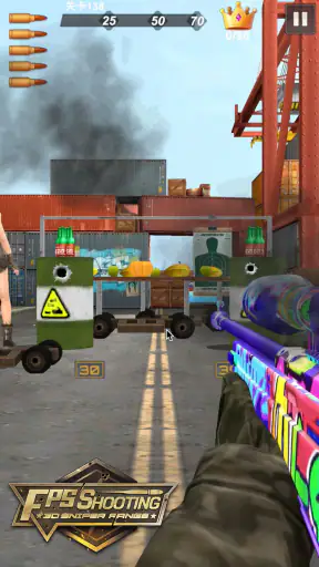 FPS Shooting: 3D Sniper Range screenshot