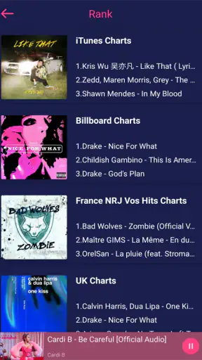 Free Music-Listen to mp3 songs screenshot