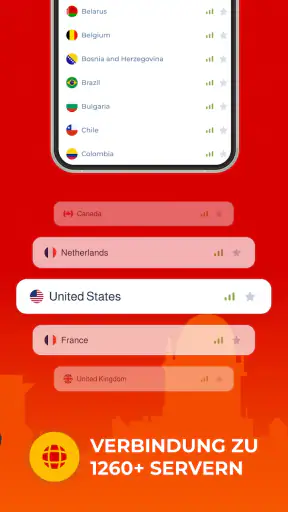 Free VPN Kostenlos Planet VPN screenshot