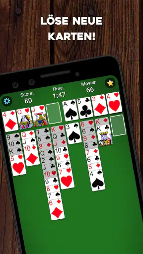 FreeCell Solitaire Kartenspiel screenshot