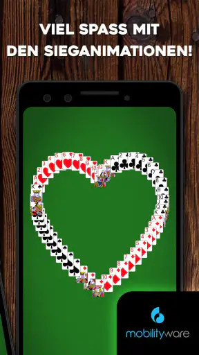 FreeCell Solitaire Kartenspiel screenshot