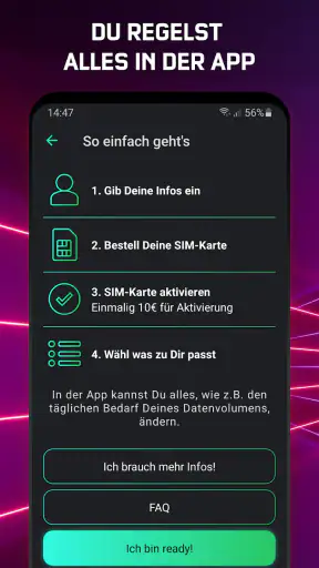 freenet FUNK - deine Tarif-App screenshot