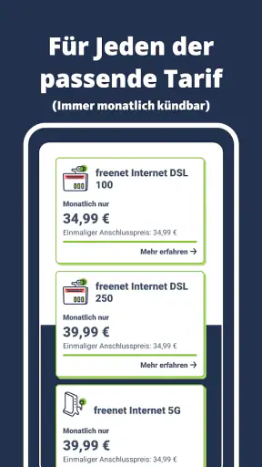 freenet Internet screenshot