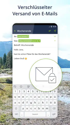 freenet Mail - E-Mail Postfach screenshot