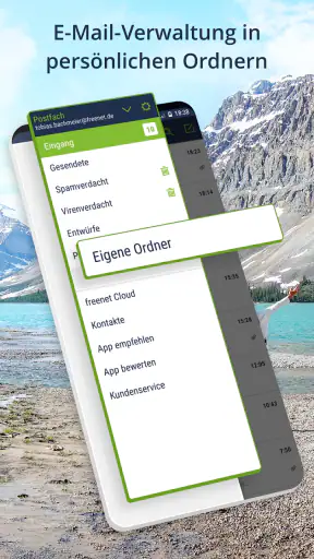 freenet Mail - E-Mail Postfach screenshot