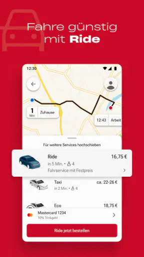 FREENOW - Taxi und mehr screenshot