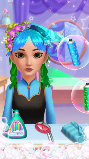 Friseur Spiele: Mädchen Frisör screenshot