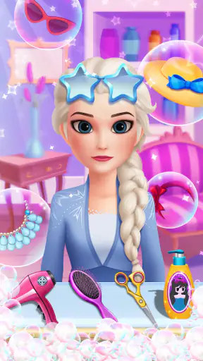 Friseur Spiele: Mädchen Frisör screenshot