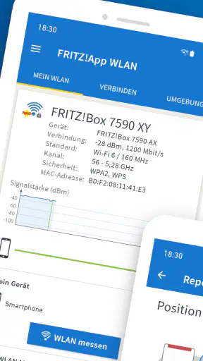 FRITZ!App WLAN screenshot