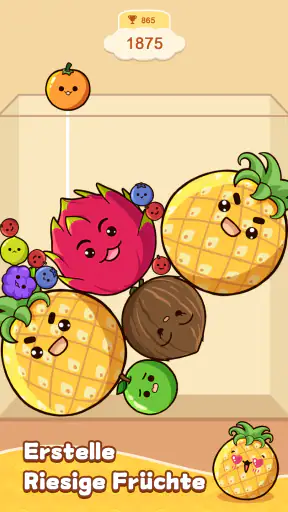 Fruit Merge: Juicy Drop Game screenshot