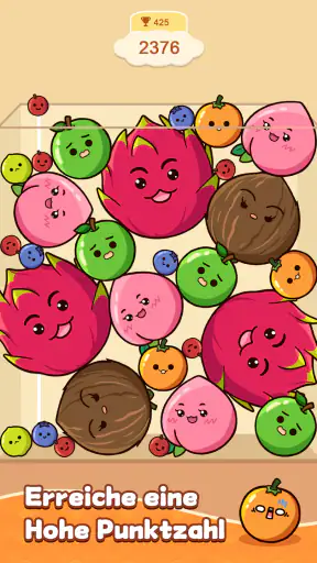 Fruit Merge: Juicy Drop Game screenshot