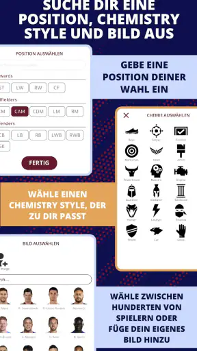 Fußball Card Creator FC 25 screenshot