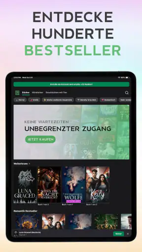 GALATEA: Bücher & Hörbücher screenshot