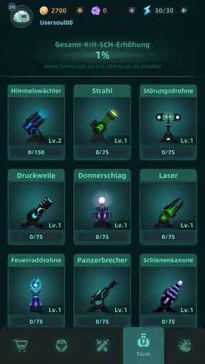 Galaxy Defense: Fortress TD screenshot