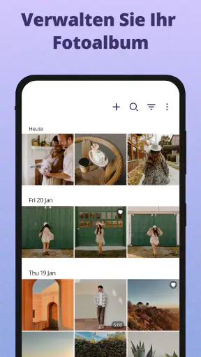 Galerie - bildergalerie, album screenshot