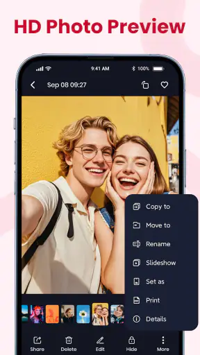 Galerie – Fotogalerie, Album screenshot