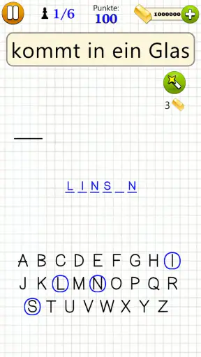 Galgenmännchen - Wortspiel screenshot