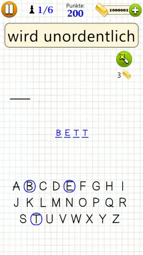 Galgenmännchen - Wortspiel screenshot