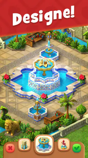 Gardenscapes screenshot