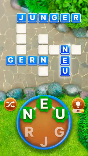 Garten der Wörter - Wortspiel screenshot