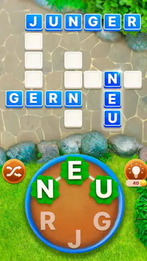 Garten der Wörter - Wortspiel screenshot