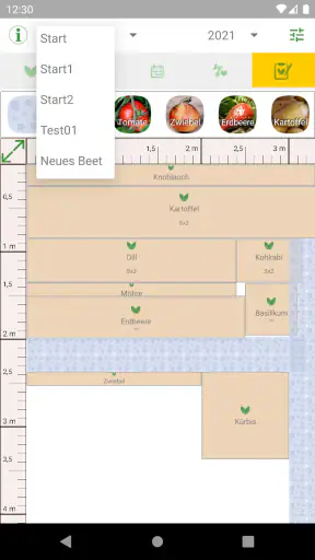 Gartenplaner fürs Gemüsebeet screenshot