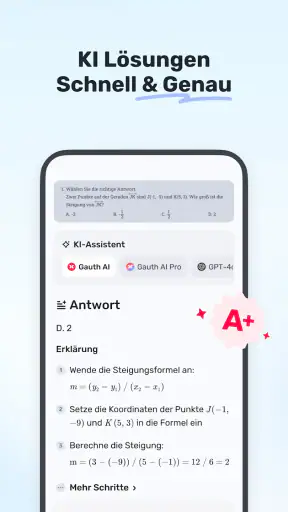 Gauth: KI-Lernbegleiter screenshot