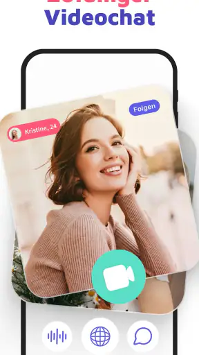 Gaze Video Chat - Kennenlernen screenshot