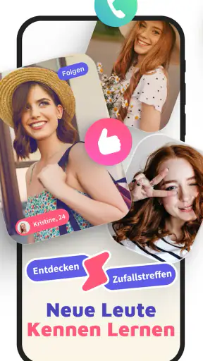 Gaze Video Chat - Kennenlernen screenshot