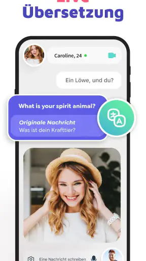 Gaze Video Chat - Kennenlernen screenshot