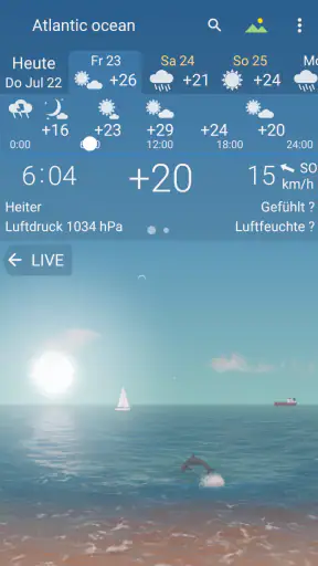 Genaue Wetter YoWindow screenshot