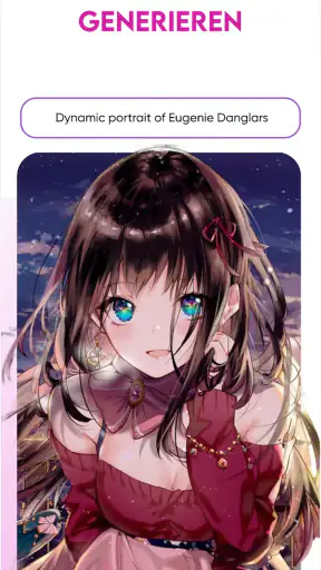 Genie: Anime-KI-Kunstgenerator screenshot