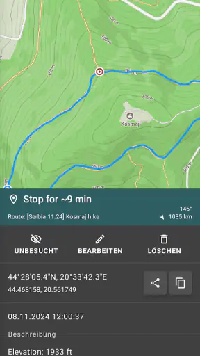 Geo Tracker - GPS tracker screenshot