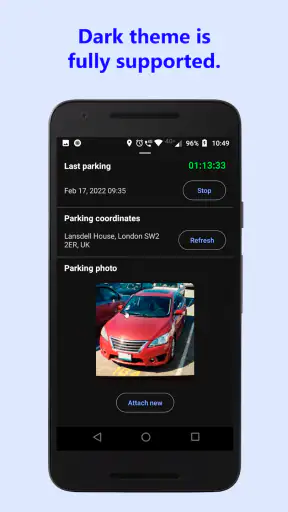 Geparktes Auto finden screenshot