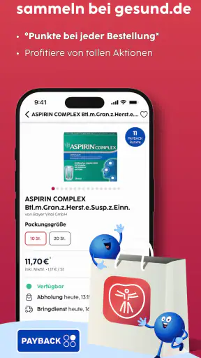 gesund.de - E-Rezept, Apotheke screenshot