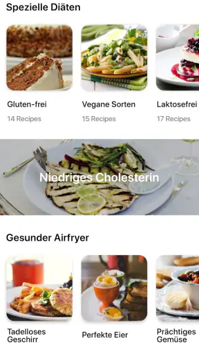 Gesunde Rezepte screenshot