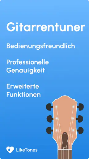 Gitarre Stimmgerät - LikeTones screenshot