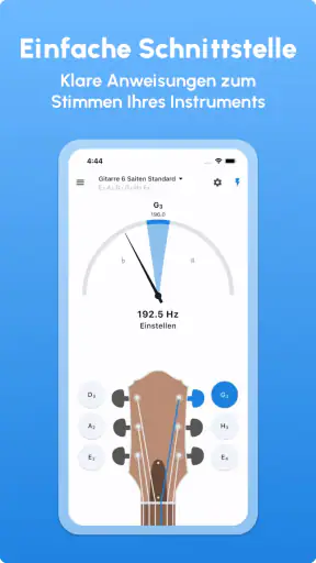 Gitarre Stimmgerät - LikeTones screenshot