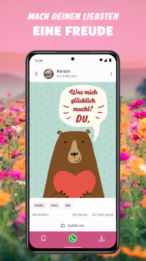 Glückwünsche & Geburtstags App screenshot