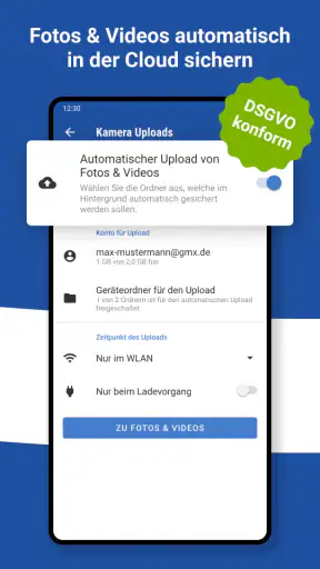 GMX - Mail, Cloud & News screenshot