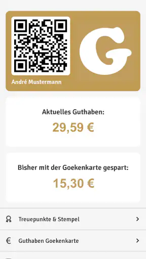 Goeken backen screenshot