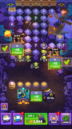 Gold & Goblins: Goldbergbau screenshot