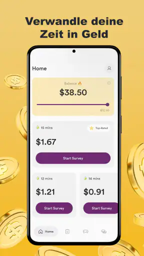 Golden Surveys: Geld verdienen screenshot