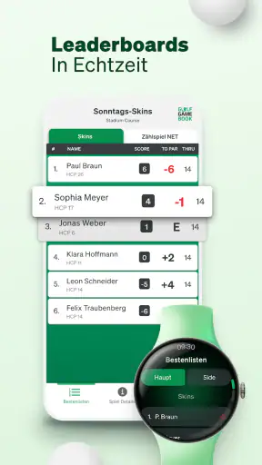 Golf GameBook Scorekarte & GPS screenshot