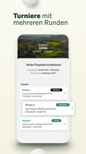 Golf GameBook Scorekarte & GPS screenshot