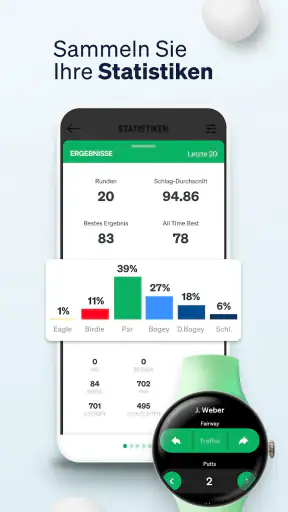 Golf GameBook Scorekarte & GPS screenshot