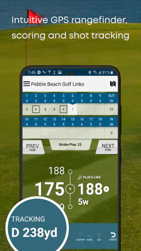 Golf Pad: Golf GPS & Scorecard screenshot