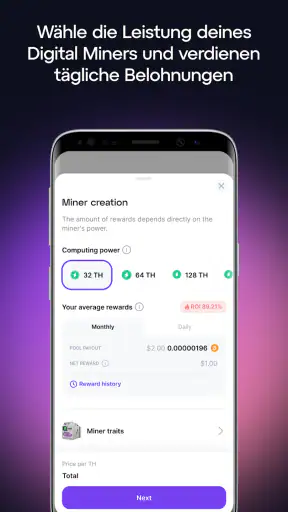 GoMining - Coin Mining App screenshot