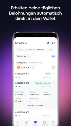 GoMining - Coin Mining App screenshot
