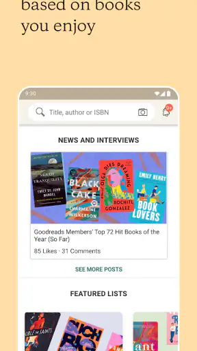 Goodreads: Book Reviews screenshot
